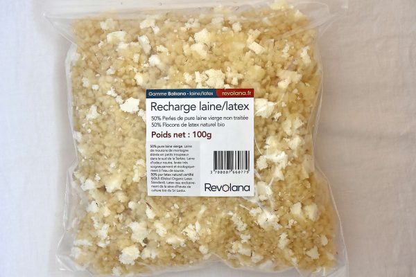 Recahrge perles pure laine